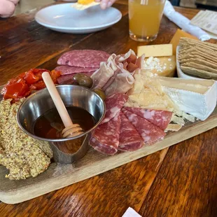 Yummy charcuterie board-$22