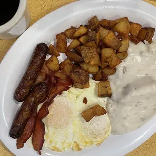 Sampler w/ Fried Eggs