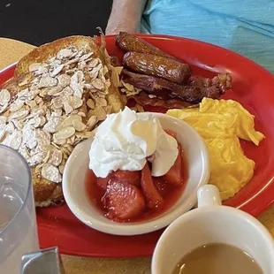 Todays special French toast