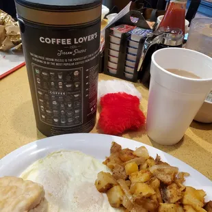 Bill Lewis stopping in for breakfast at Main Street America in Lake Placid, Florida.
