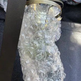 They bubble wrap items