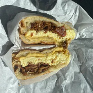 #4 Croissant Breakfast Bagel