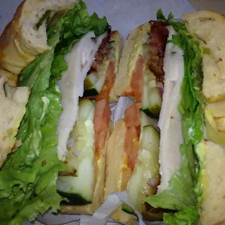 Turkey and Bacon Sandwich