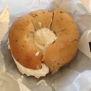 Bagel with Plain Spread