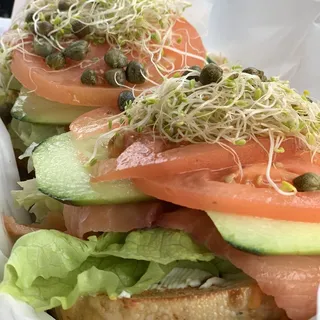 Bagel with Lox Spread