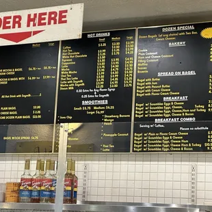 Menu as of 2/1/24
