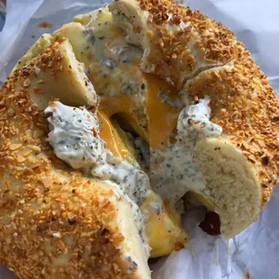 Garlic Bagel