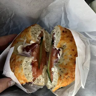 Asiago Bagel