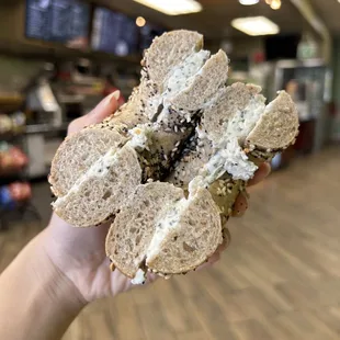 Bagel was good too