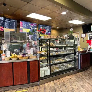 Main counter w/menu