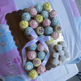 Cupcakes for Gender Reveal