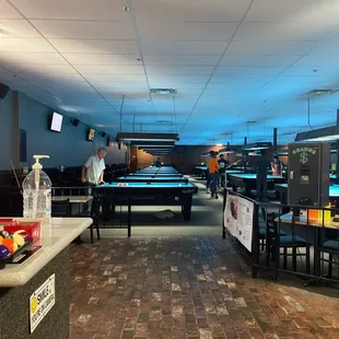 billiards and pool tables