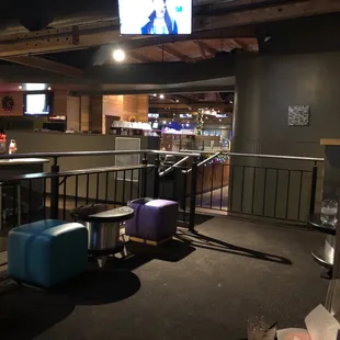 a view of the inside of a restaurant