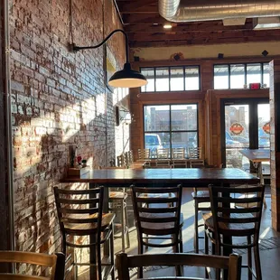Front view of the restaurant