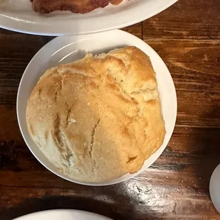 The biscuits are big enough for 2 to share!
