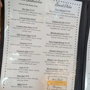 Menu 11/2024