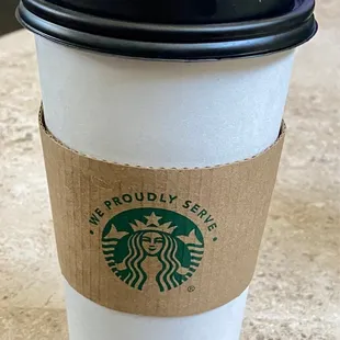 Not Starbucks chai latte tea