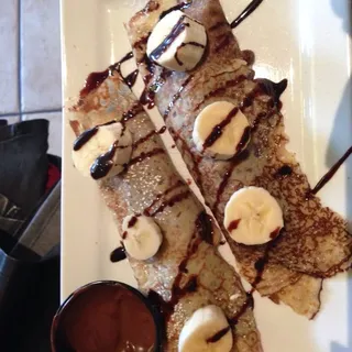 Nutella Banana Crepe