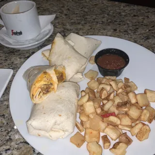 Breakfast Tacos Con Chorizo