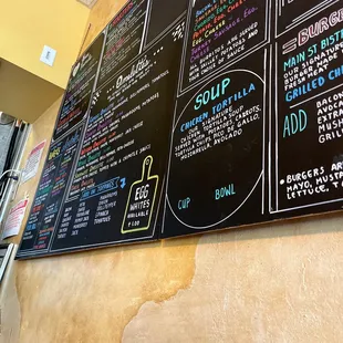 Some of the menu