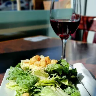 Caesar side salad