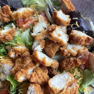 Southern Fried Chicken Salad