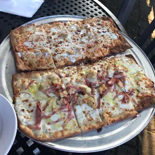 Half cordon blue half Buffalo chicken