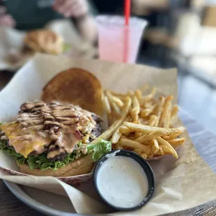 food, burgers