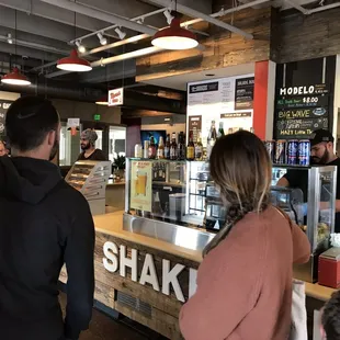 interior, sushi and sashimi