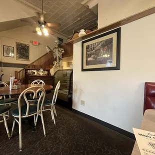 More dining area leading to the other side of the restaurant