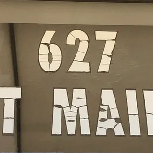 627 West Main Street!