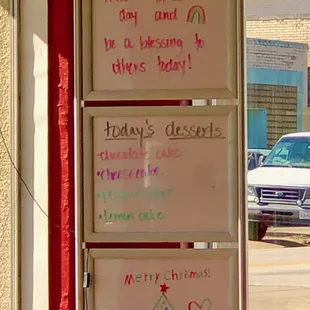 A look at today's specials.