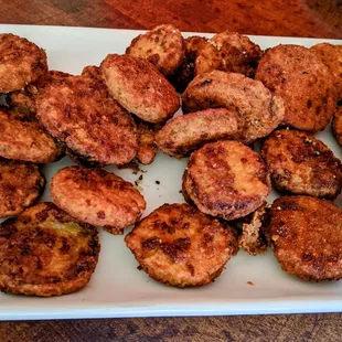 Fried Zucchini, ask for extra ranch, yum.