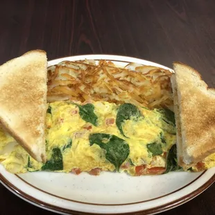 Garden omelette