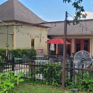 Cute outside with patio area