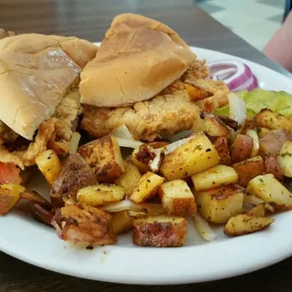 Country Fried Steak Sandwich