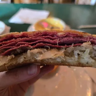 The Reuben Sandwich needs spicy mustard IMO