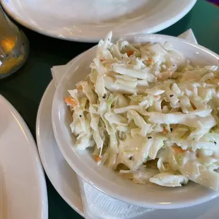 House made coleslaw.