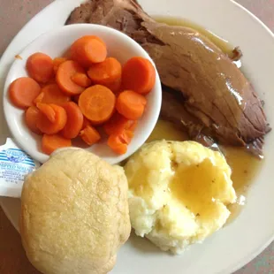 Tuesday's special. Pot roast