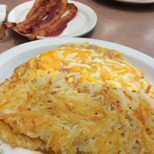 Omelet is delicious!