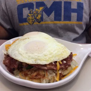 Corn beef hash skillet!!