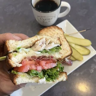 The neat turkey club on planet earth.