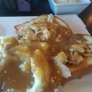 Open Face Hot Sandwiches