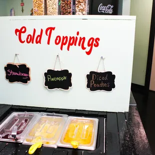 cold toppings