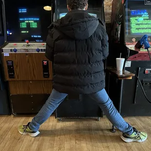 Back in the 80s, ALL kids could do the &quot;Pac Man splits.&quot;