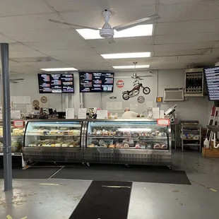 Inside the deli