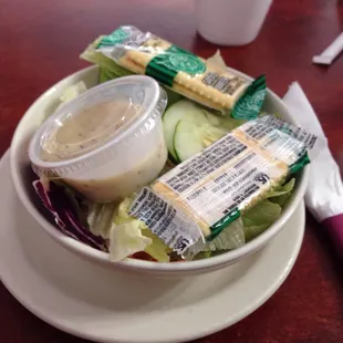 Poppyseed dressing w/ house salad