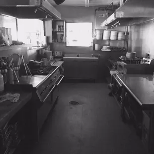 Our kitchen here at Main Street Diner