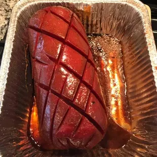Smoked Bologna, almost as good as Smoked SPAM!!