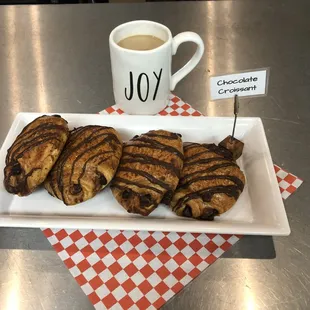 Chocolate Croissants on Saturday!